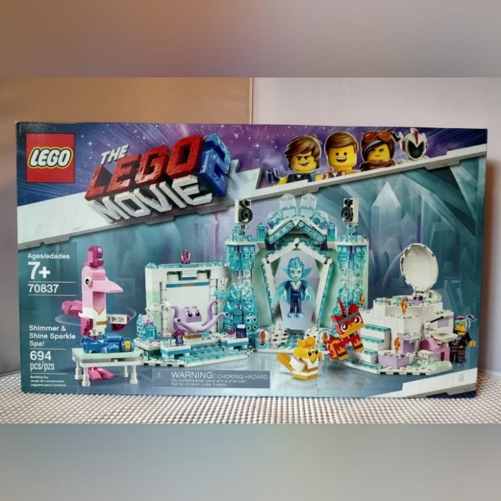LEGO Movie 70837 Shimmer & Shine Sparkle Spa NWT Building Toy Set Lego Movie 2